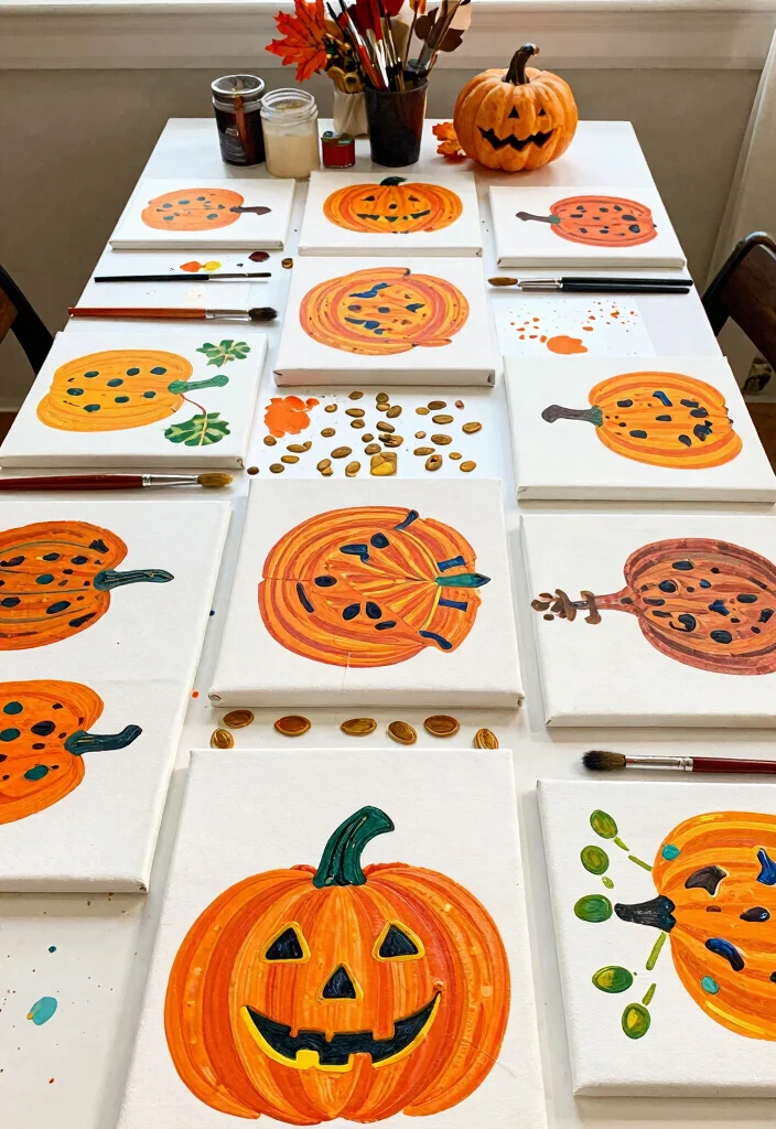 14 DIY Halloween Craft Ideas: Fun and Easy Eco-Friendly Projects - 7. Pumpkin Seed Art 1