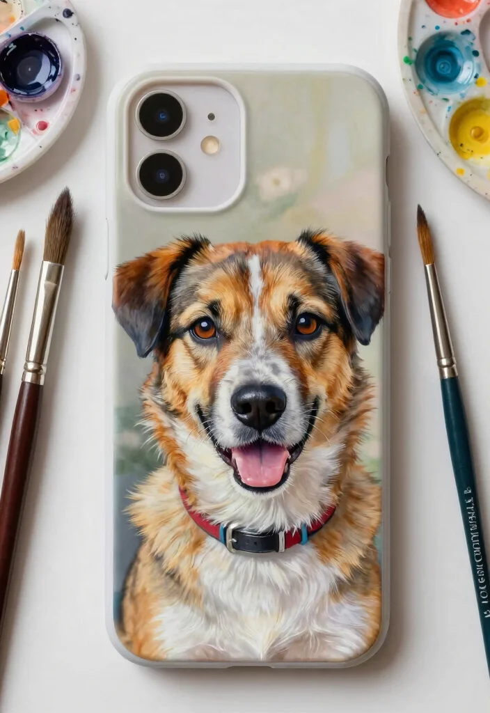 14 DIY Phone Case Painting Ideas That Look Expensive but Easy - 13. Personalized Portraits 1