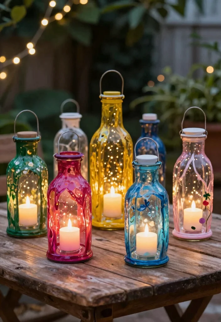 14 Diwali Craft Ideas: Creative Festival Decor DIY 6 14 Diwali Craft Ideas Creative Festival Decor DIY 6. Upcycled Bottle Lanterns 0