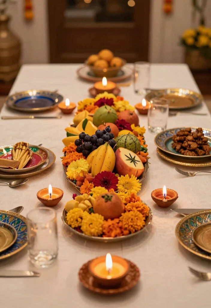 14 Diwali Craft Ideas: Creative Festival Decor DIY 9 14 Diwali Craft Ideas Creative Festival Decor DIY 9. Festive Table Centerpieces 0