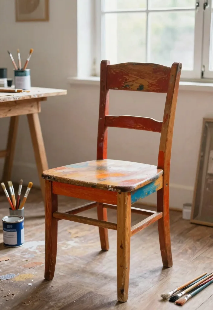 14 Easy Craft Ideas for Adults Simple and Relaxing 10. Upcycled Furniture Revamp 0