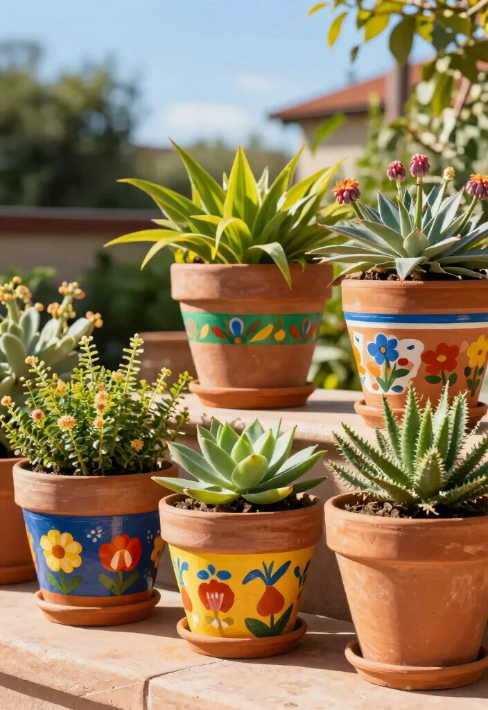 14 Easy Craft Ideas for Adults Simple and Relaxing 11. DIY Terracotta Pot Painting 0