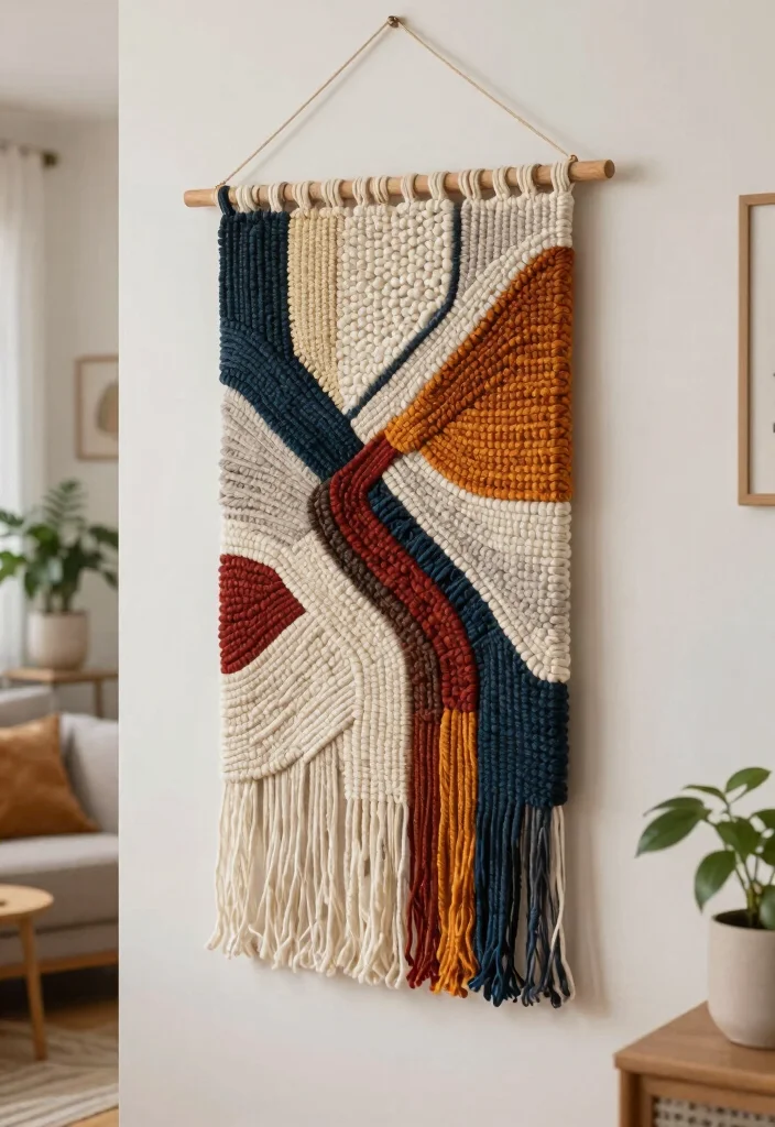 14 Easy Craft Ideas for Adults Simple and Relaxing 14. DIY Wall Hanging with Yarn 0