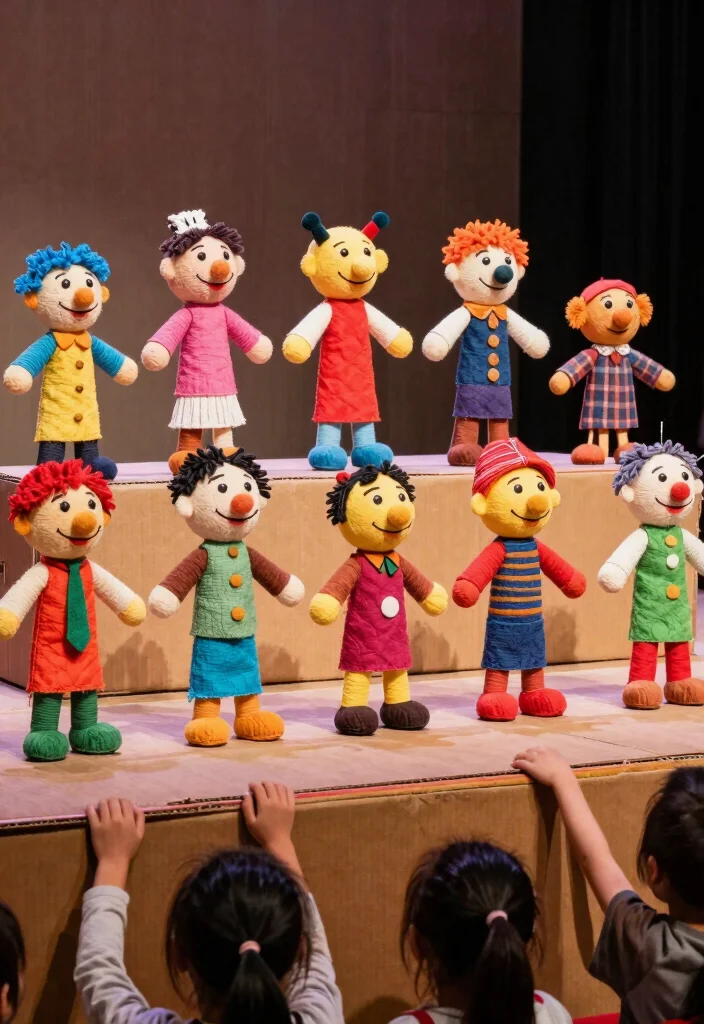 14 Ice Cream Stick Craft Ideas Fun and Simple DIY 2. Popsicle Stick Puppets 0