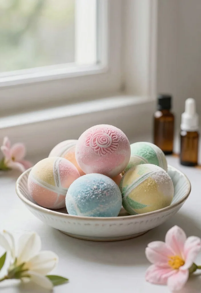 14 Innovative Craft Ideas: Unique and Creative Projects - 12. Homemade Bath Bombs 1