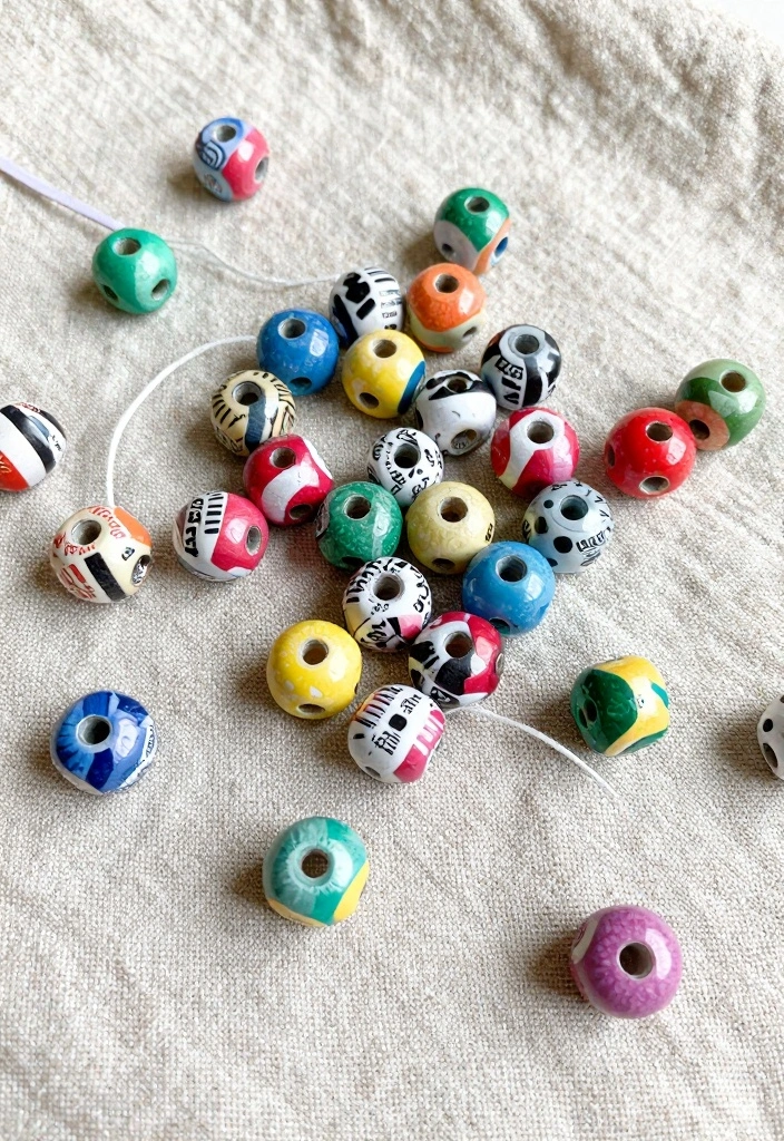 14 Innovative Craft Ideas: Unique and Creative Projects - 5. DIY Recycled Paper Beads 1
