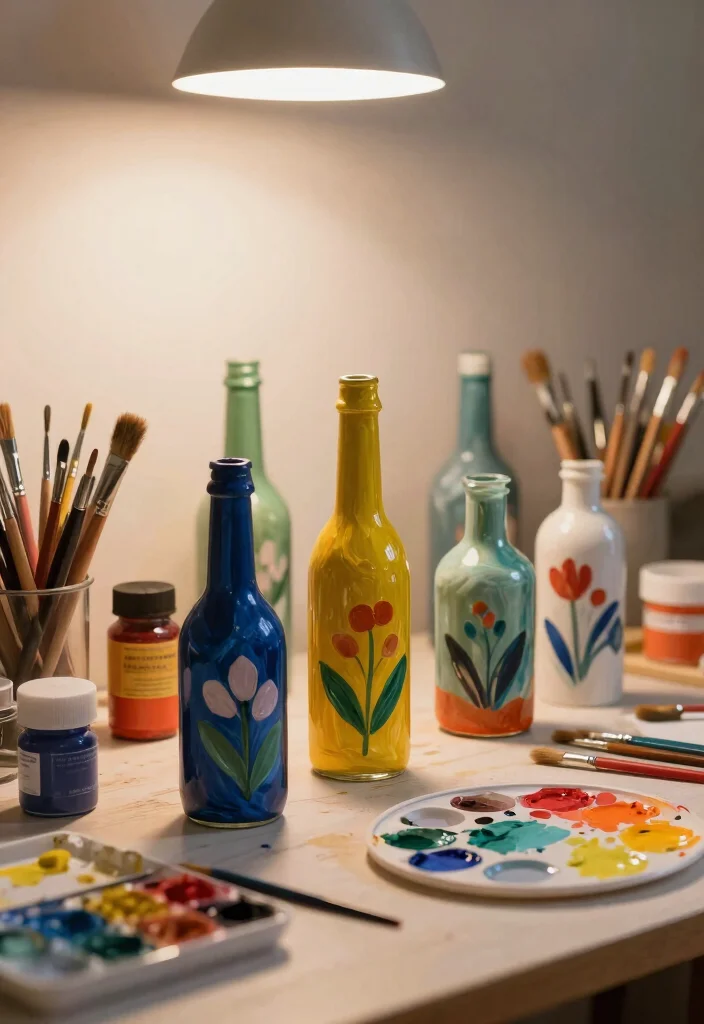 14 Painting Ideas on Glass Bottles for Chic Upcycled Home Decor - Conclusion 1