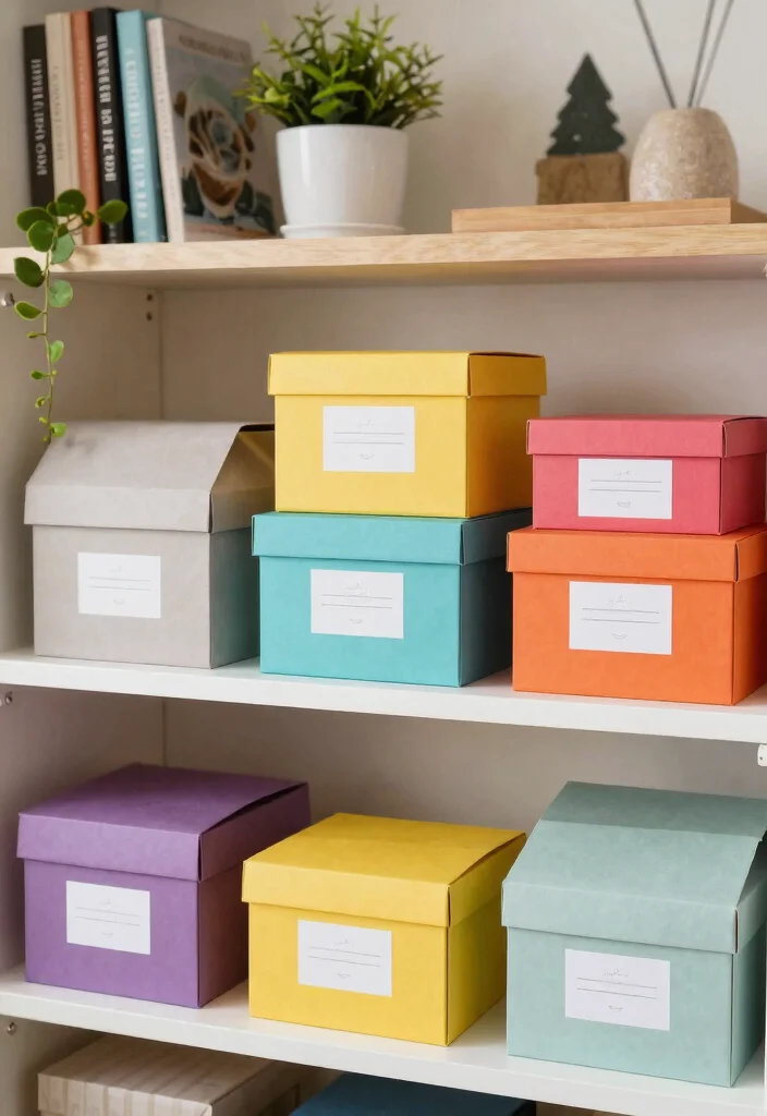 14 Paper Craft Ideas for Room Decor: Easy DIY 5 14 Paper Craft Ideas for Room Decor: Easy DIY - 5. Decorative Paper Boxes 1