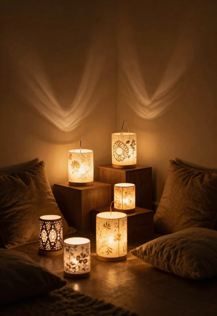 14 Paper Craft Ideas for Room Decor: Easy DIY 7 14 Paper Craft Ideas for Room Decor: Easy DIY - 7. Paper Luminaries 1