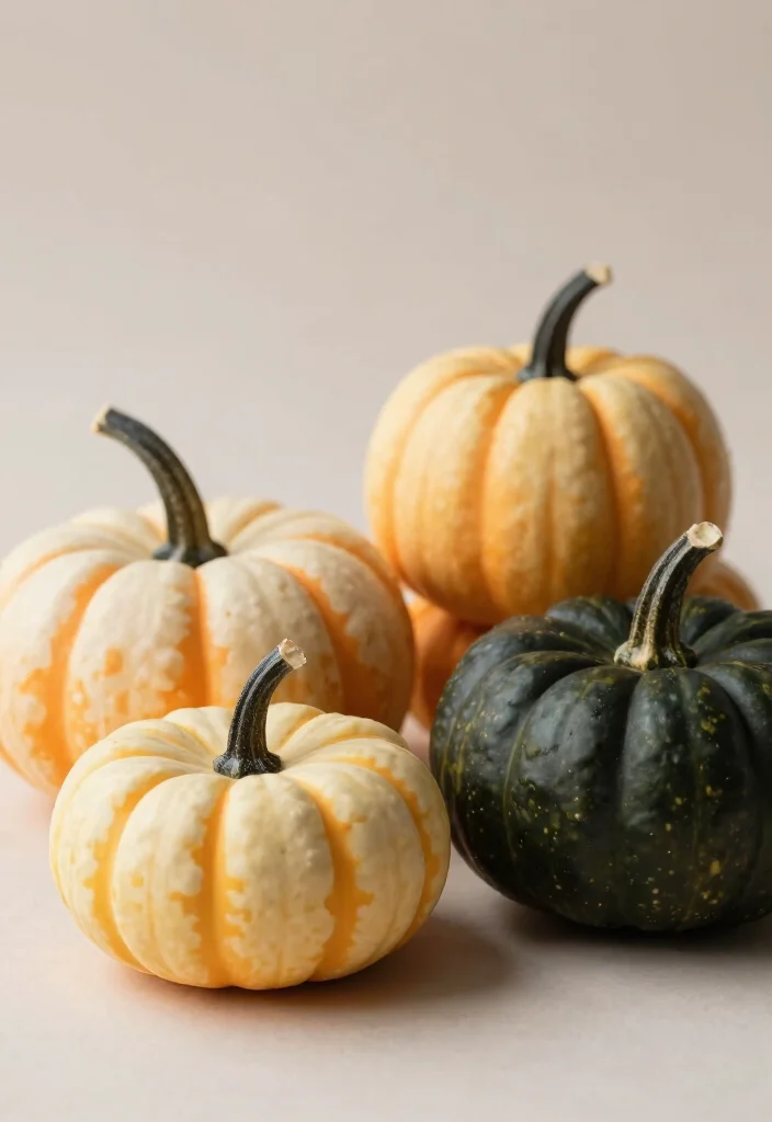 14 Small Pumpkin Painting Ideas That Beat Traditional Carving - 9. Ombre Effects 1