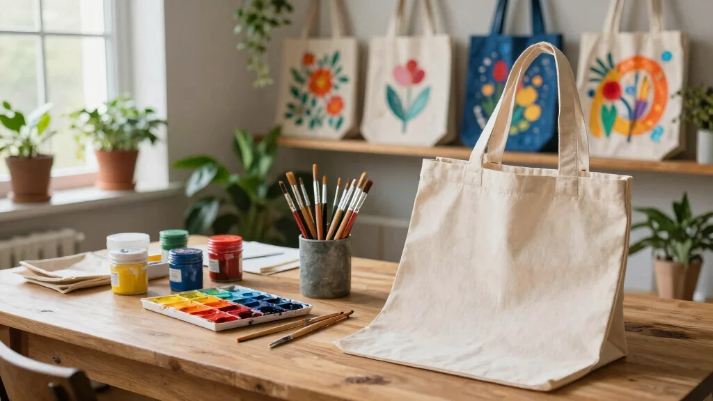 15 Tote Bag Painting Ideas That Look Trendy Not Crafty