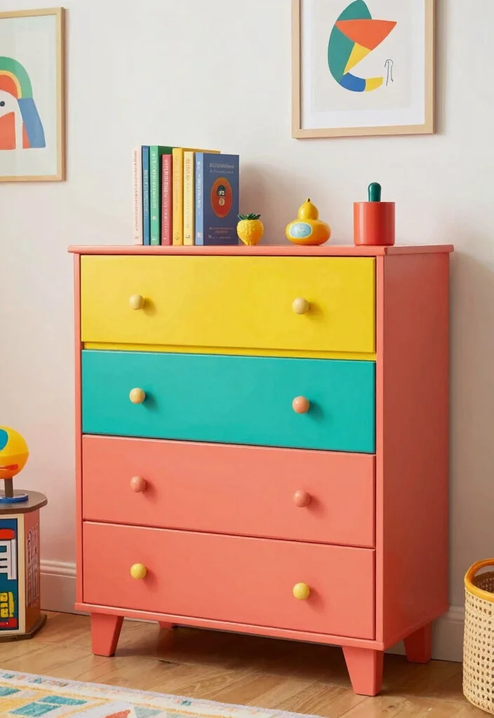 16 DIY Furniture Painting Ideas That Save You Serious Money 4 16 DIY Furniture Painting Ideas That Save You Serious Money 4. Bold Color Blocking 0