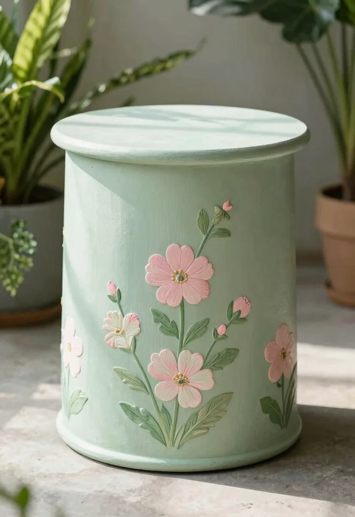 16 DIY Furniture Painting Ideas That Save You Serious Money 5 16 DIY Furniture Painting Ideas That Save You Serious Money 5. Nature Inspired Designs 0