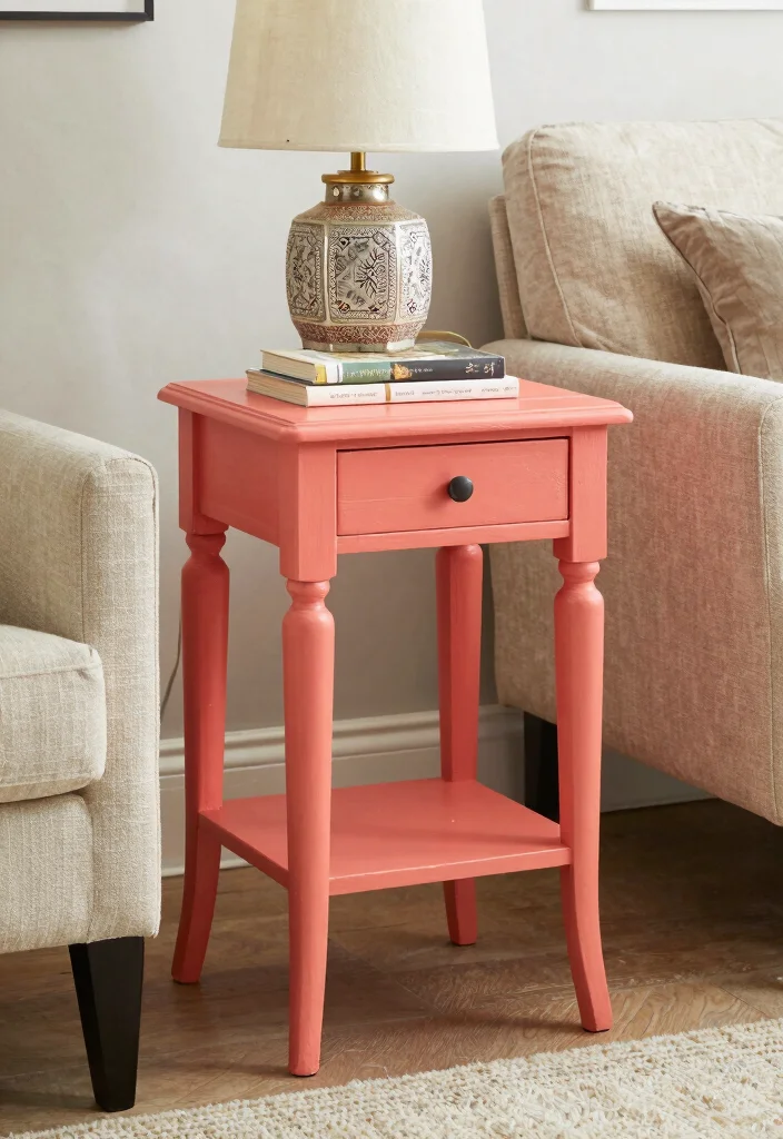 18 Easy DIY Painting Ideas for Instant Home Makeovers 14 18 Easy DIY Painting Ideas for Instant Home Makeovers 14. Painted Side Tables 0