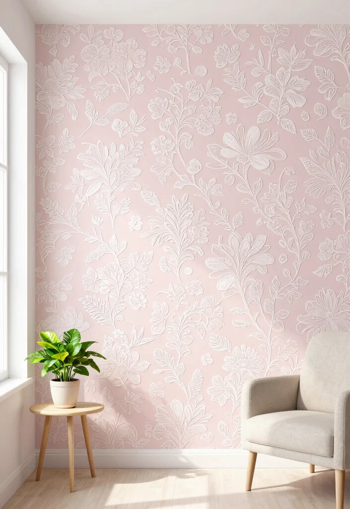 18 Easy DIY Painting Ideas for Instant Home Makeovers 4 18 Easy DIY Painting Ideas for Instant Home Makeovers 4. Stenciled Accent Wall 0