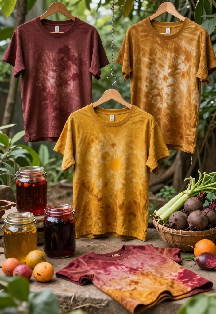 18 T Shirt Painting Ideas Anyone Can Do at Home 13 18 T Shirt Painting Ideas Anyone Can Do at Home 13. Using Nature Dyes 0