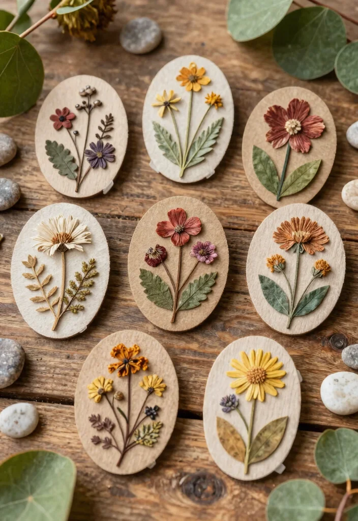 9 Badge Decoration Ideas: Cute and Easy DIY Displays - 3. Nature-Inspired Badge Decor 1