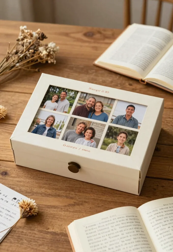 9 Bible Box Ideas for Meaningful Handmade Storage - 4. Personalized Photo Box 1