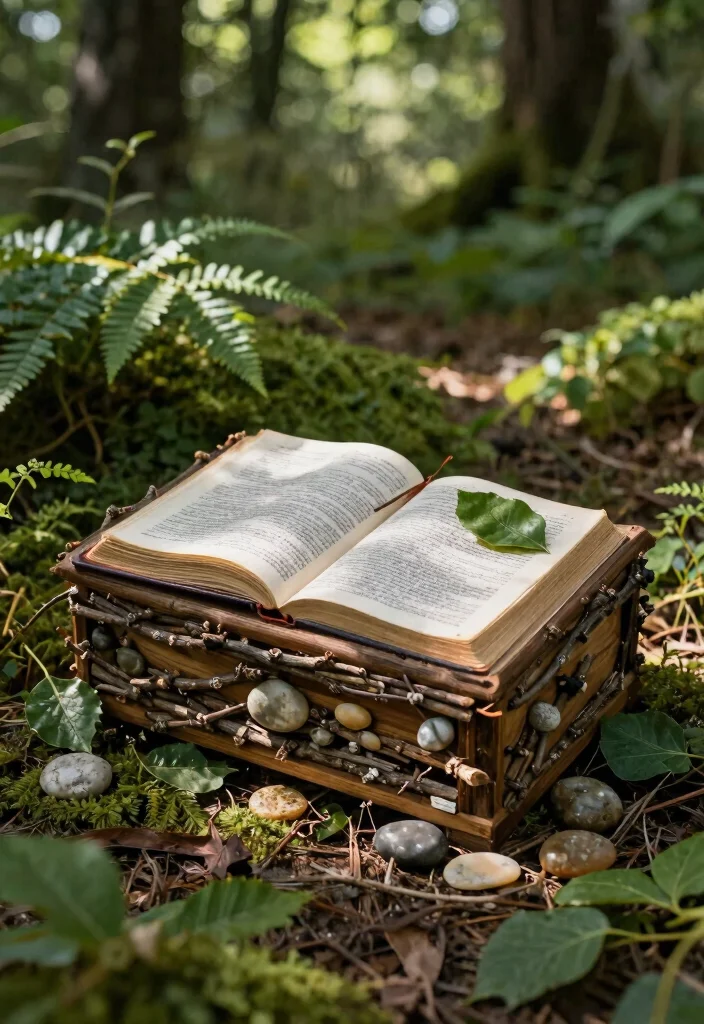 9 Bible Box Ideas for Meaningful Handmade Storage - 5. Nature-Inspired Bible Box 1