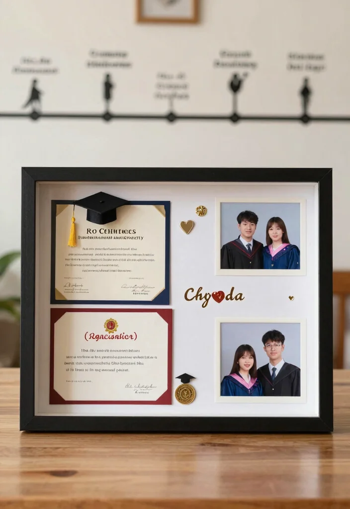9 Boyfriend Shadow Box Ideas: Romantic DIY Gift Ideas - 6. Milestones and Achievements Box 1