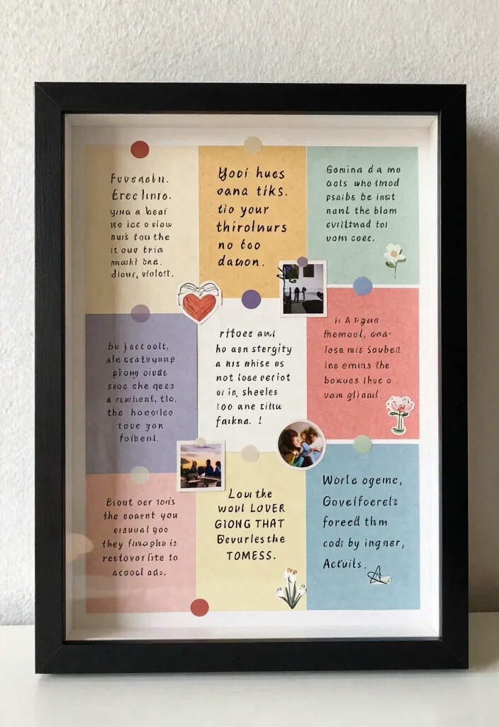 9 Boyfriend Shadow Box Ideas: Romantic DIY Gift Ideas - 7. Love Quotes and Inspiration Box 1