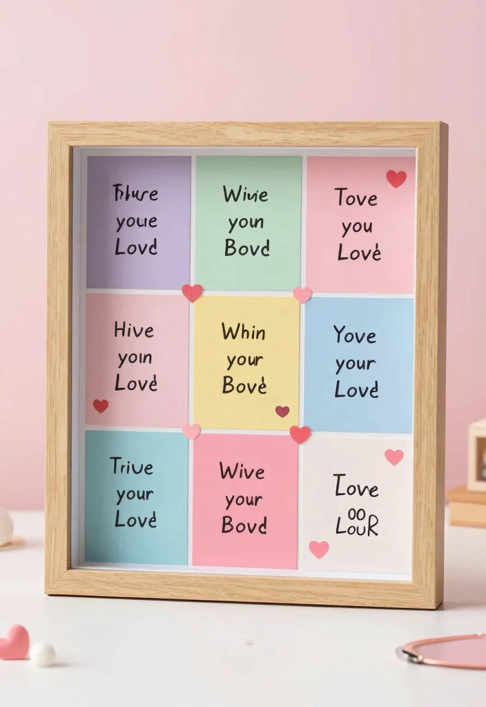 9 Boyfriend Shadow Box Ideas: Romantic DIY Gift Ideas - 8. 'Reasons Why I Love You' Box 1