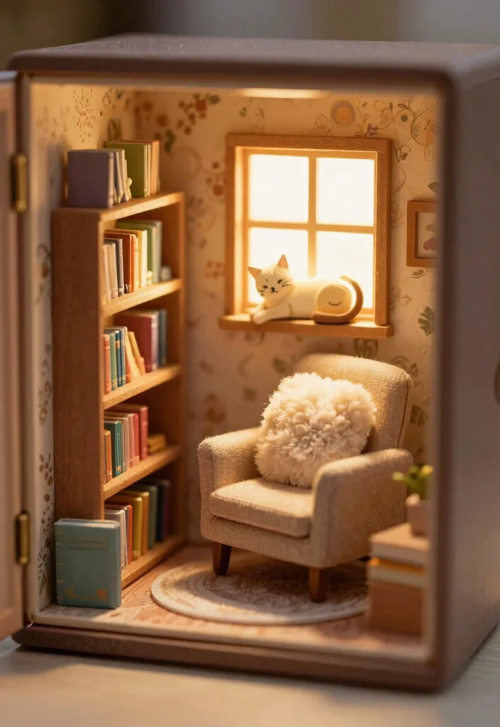 9 Burr Box Ideas Creative and Fun Paper Crafts 2 9 Burr Box Ideas Creative and Fun Paper Crafts - 2. Cozy Reading Nook 1