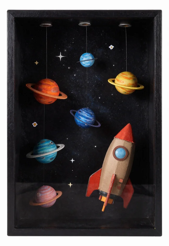 9 Burr Box Ideas Creative and Fun Paper Crafts 4 9 Burr Box Ideas Creative and Fun Paper Crafts - 4. Space Odyssey 1