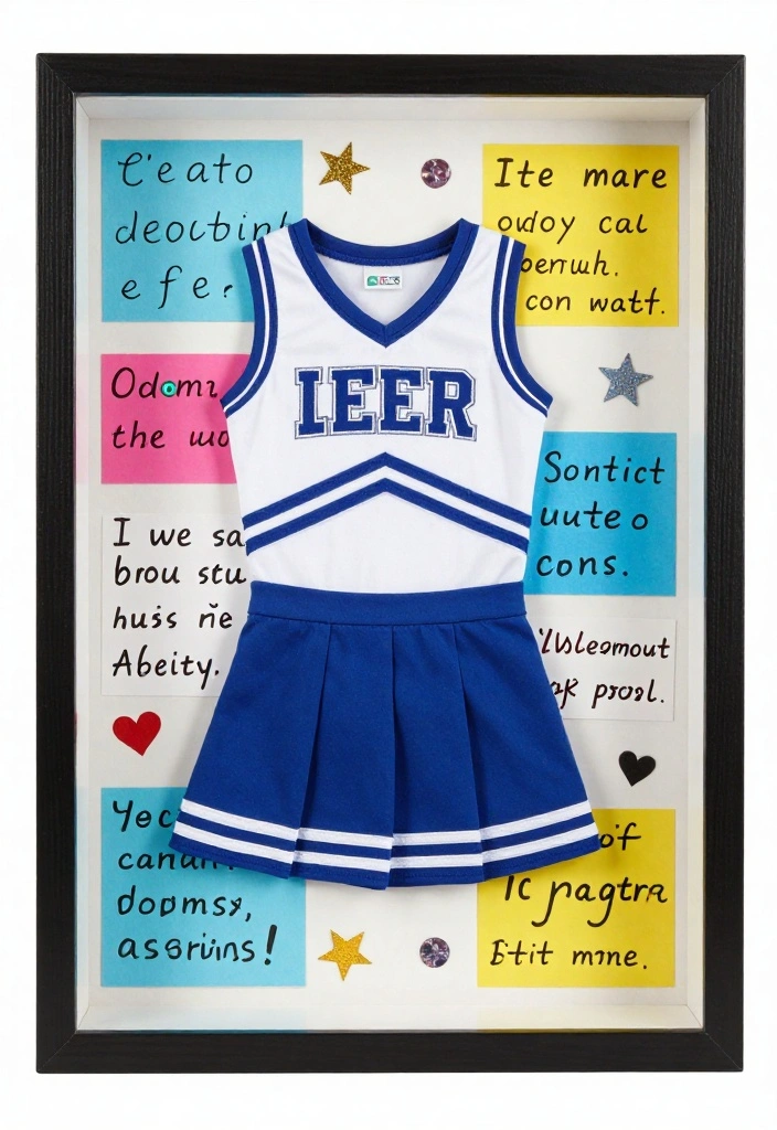 9 Cheer Uniform Shadow Box Ideas Memory Keepsake Decor - 6. Inspirational Quotes Hub 1