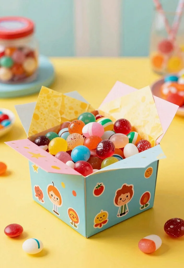9 Cute Box Ideas for Easy Handmade Gift Boxes - 8. The Creative Candy Box 1