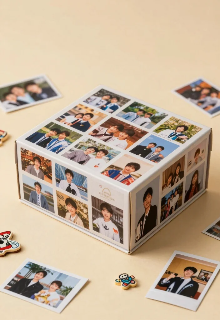 9 Cute Box Ideas for Easy Handmade Gift Boxes - 9. The Personalized Photo Box 1