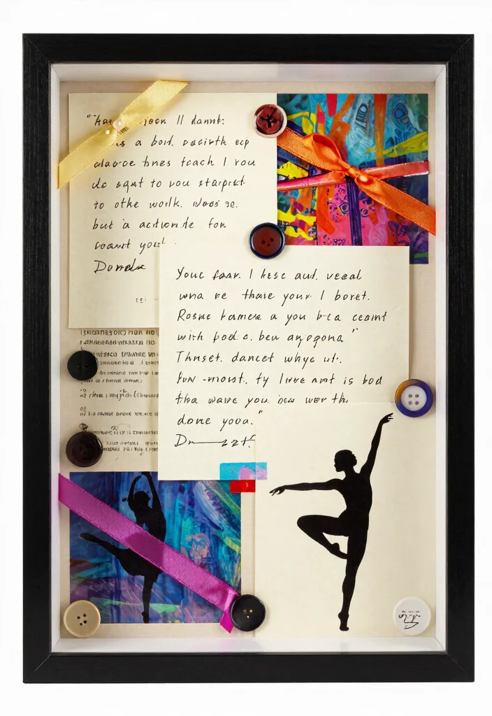 9 Dance Shadow Box Ideas for Elegant Memory Displays - 8. Your Dance Quote Collection 1