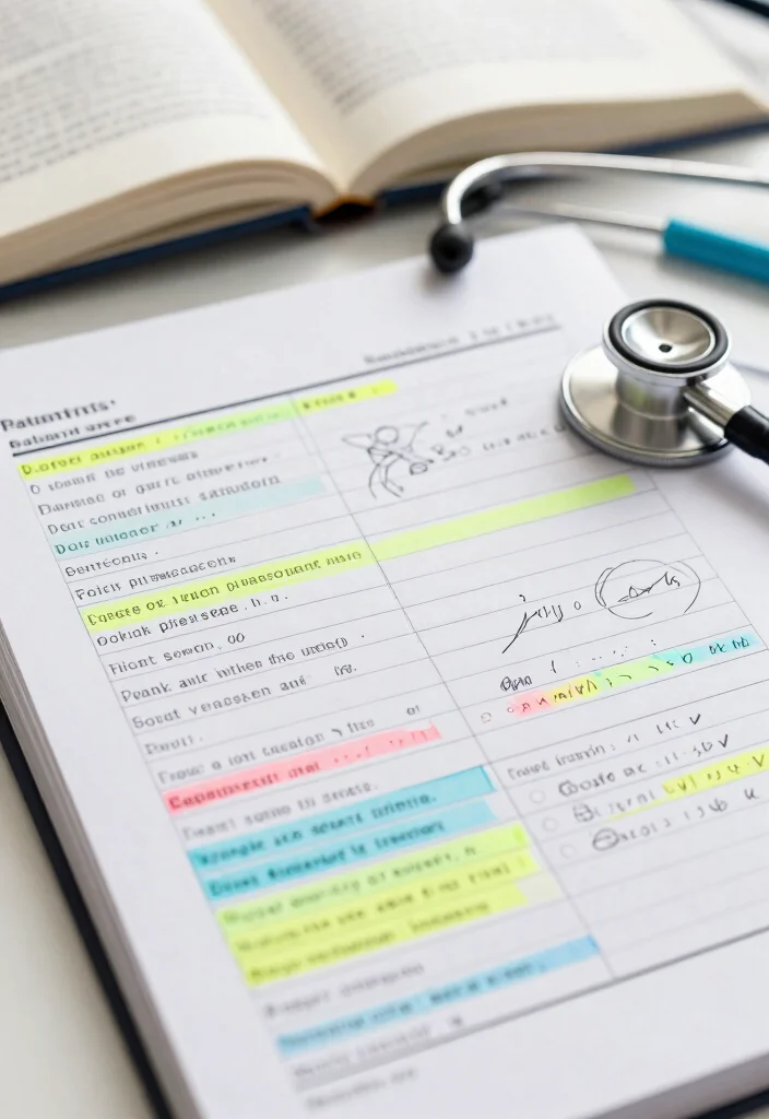 9 Doctor Journal Ideas: Practical and Organized Page Designs - 2. Patient Log Templates 1