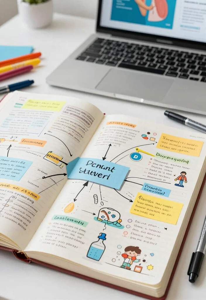 9 Doctor Journal Ideas: Practical and Organized Page Designs - 4. Medical Knowledge Repository 1