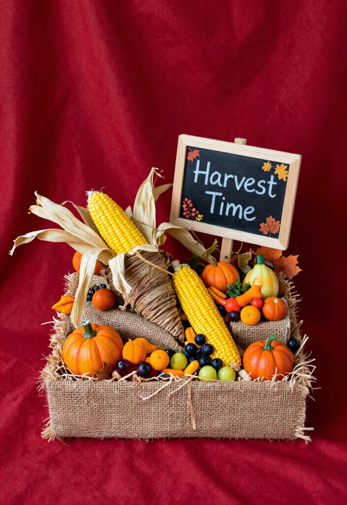 9 Fall Shadow Box Ideas for Cozy Seasonal Displays - 5. Autumn Harvest 1