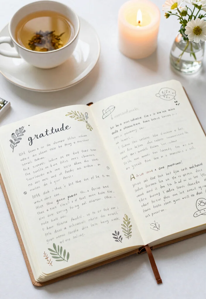 9 Farewell Journal Ideas for Meaningful Handmade Keepsakes - 3. Gratitude Journal 1