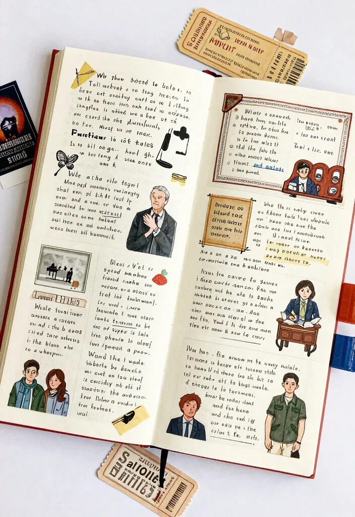 9 Farewell Journal Ideas for Meaningful Handmade Keepsakes - 5. Themed Farewell Journal 1