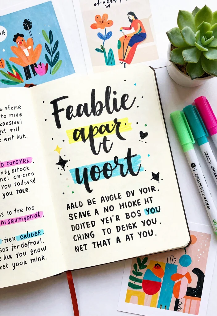 9 Farewell Journal Ideas for Meaningful Handmade Keepsakes - 8. Affirmation Farewell Journal 1