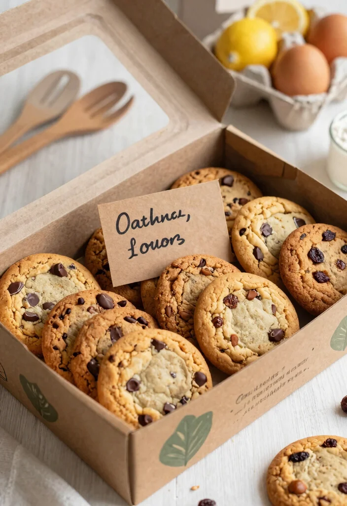 9 Fathers Day Treat Box Ideas Easy Homemade Gifts - 1. Gourmet Cookie Treat Box 1