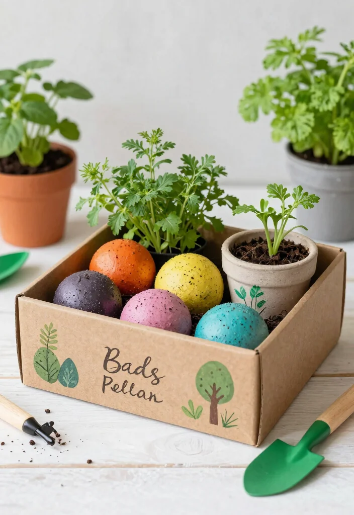 9 Fathers Day Treat Box Ideas Easy Homemade Gifts - 9. Customized Gardening Treat Box 1
