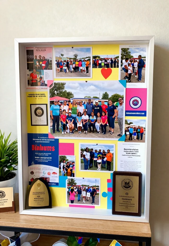 9 Firefighter Shadow Box Ideas: Meaningful Keepsake Decor - 7. Community Connection 1
