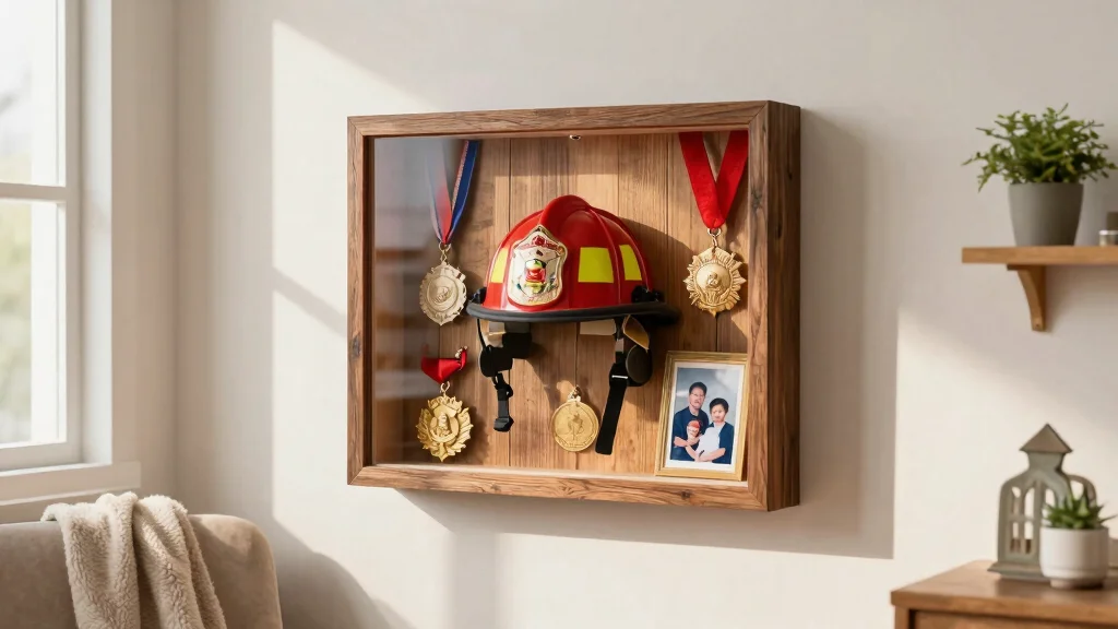 9 Firefighter Shadow Box Ideas: Meaningful Keepsake Decor