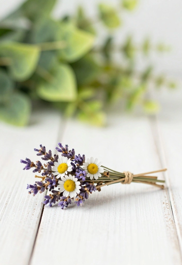 9 Hair Clip Decoration Ideas: Cute Handmade Accessories - 1. Dried Flower Hair Clips 1