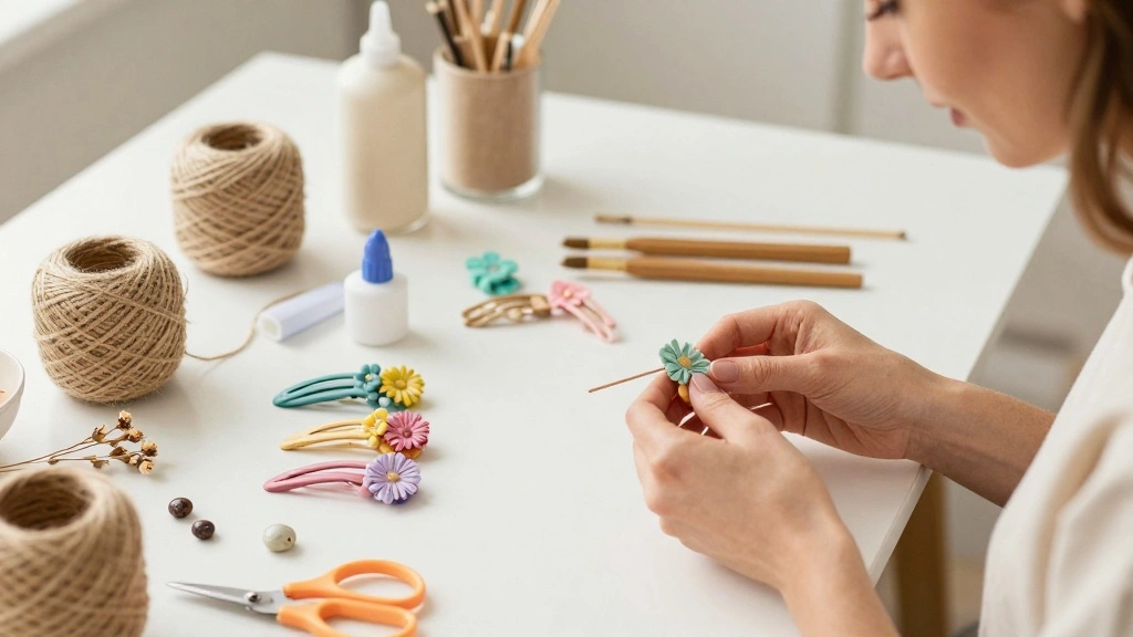 9 Hair Clip Decoration Ideas: Cute Handmade Accessories