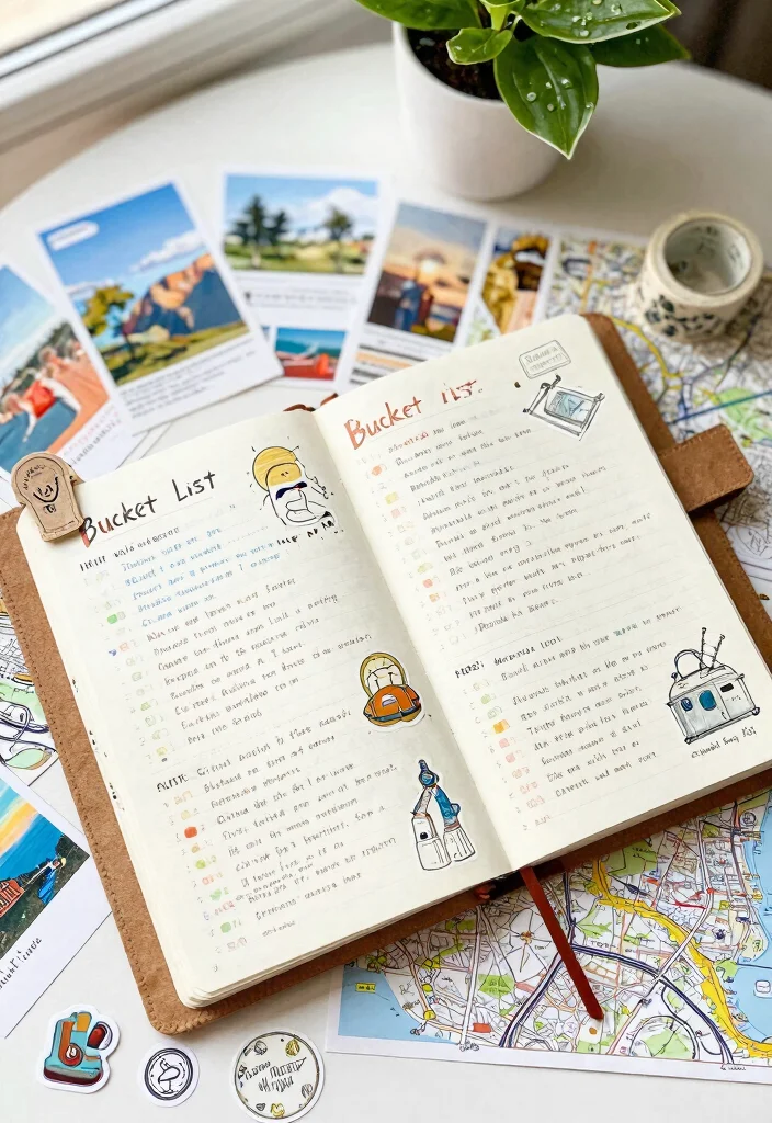 9 Journal Ideas Bucket List to Track Dreams Creatively - 3. Bucket List: Crafting Your Life Goals 1