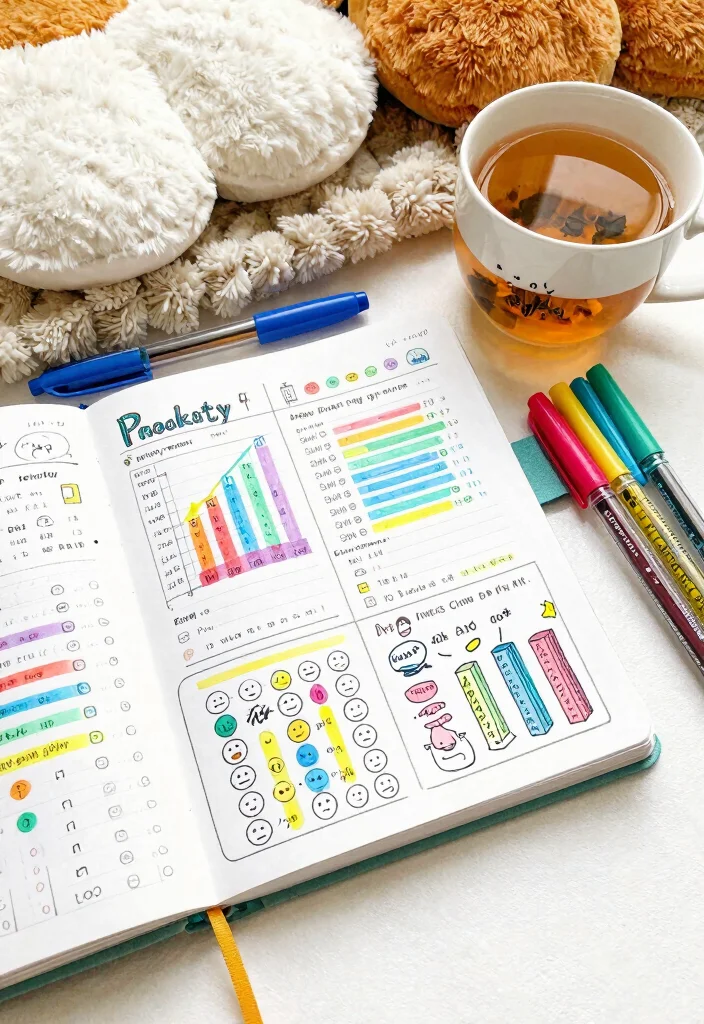 9 Journal Ideas Bucket List to Track Dreams Creatively - 4. Mood Tracking: Chart Your Emotional Journey 1