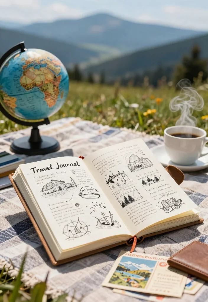 9 Journal Ideas Title: Creative Ways to Start Any Journal - 3. Travel Journal 1