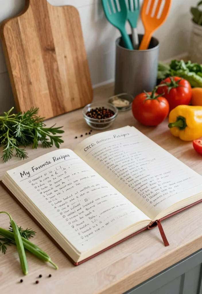 9 Journal Ideas Title: Creative Ways to Start Any Journal - 5. Recipe Journal 1