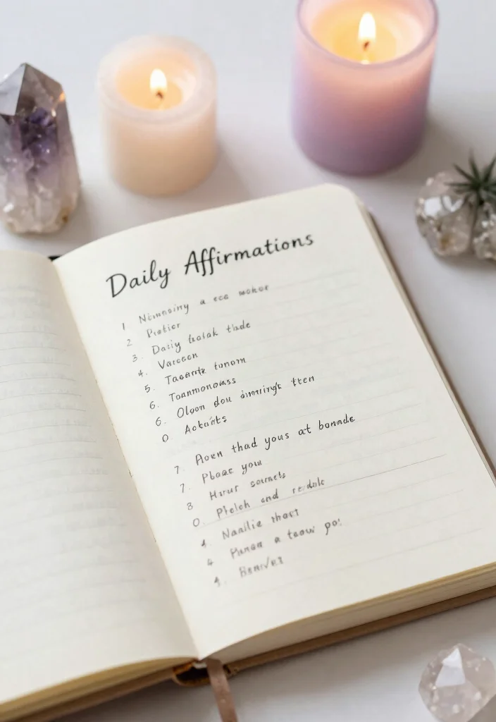 9 Journal Ideas Title: Creative Ways to Start Any Journal - 7. Affirmations Journal 1