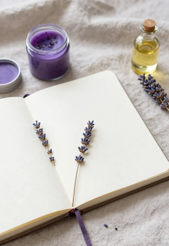 9 Lavender Journal Ideas: Calm and Relaxing Aesthetic - 2. Dried Lavender Infusion 1